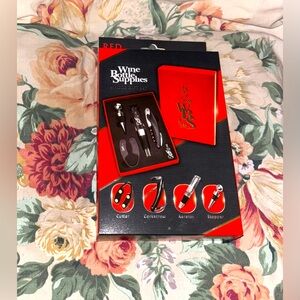 Wine Bottle Supplies 4-Piece Wine Gift Set